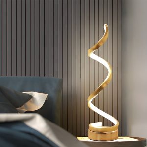 lampe spirale moderne