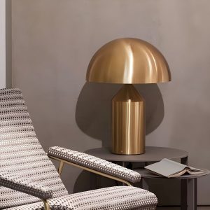 Lampe à poser Champignon Doré
