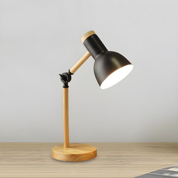 Lampe de Bureau à poser en Bois