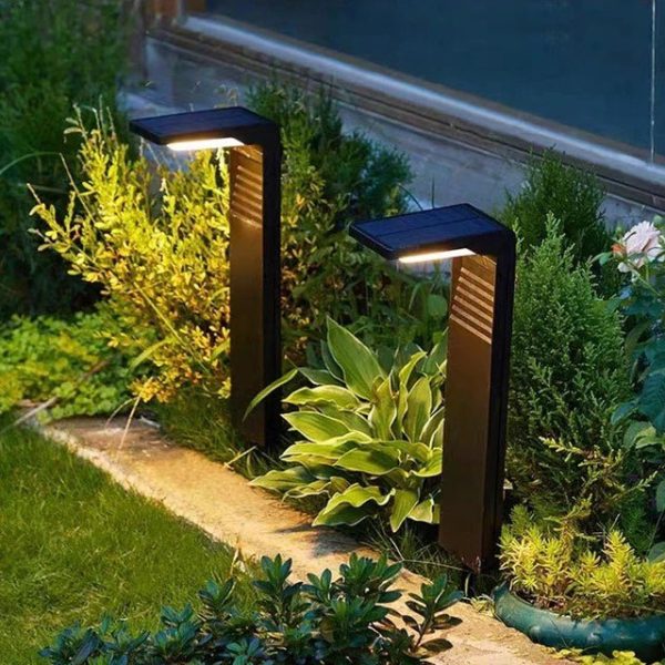Lampe solaire de jardin à poser