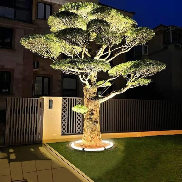 lampe à poser extérieure pour arbre
