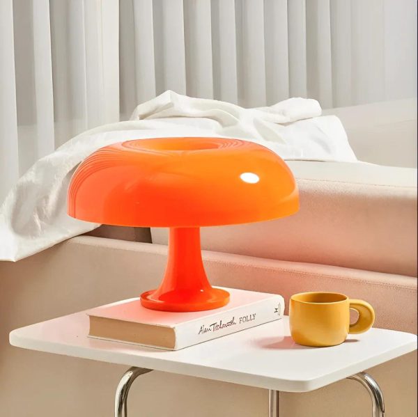 lampe à poser vintage champignon