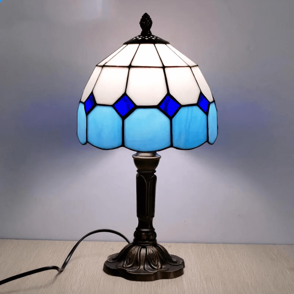 lampe à poser ancienne style Tiffany