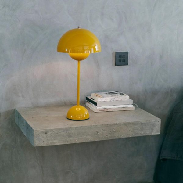 Lampe à poser Vintage Champignon Tactile élégance