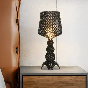 Lampe à poser noire design italien