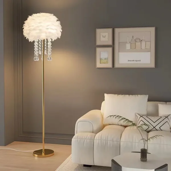 Lampe à poser au sol moderne luxe