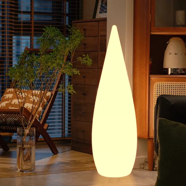 lampe à poser solaire goutte