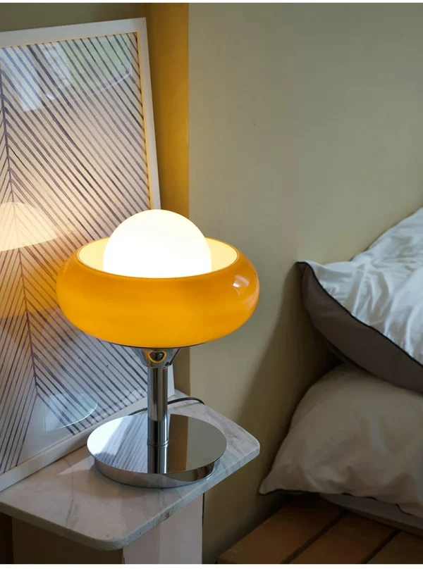 Lampe à poser tendance en verre