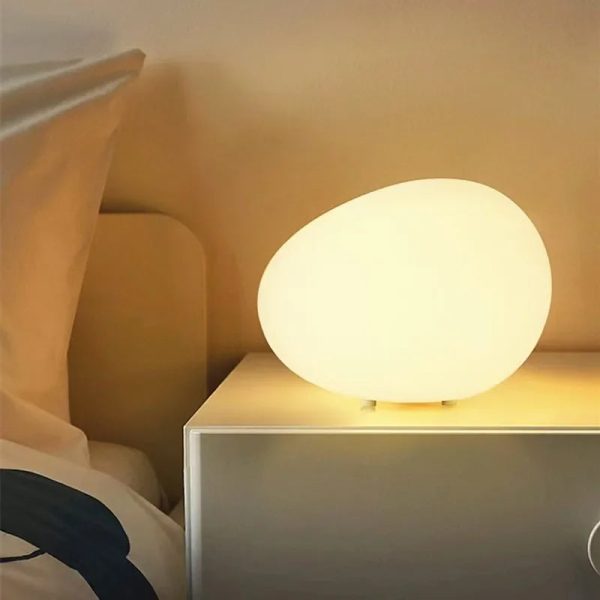 Lampe à poser galet