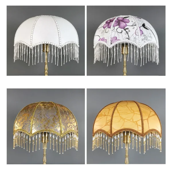 abat jour vintage pour lampe à poser