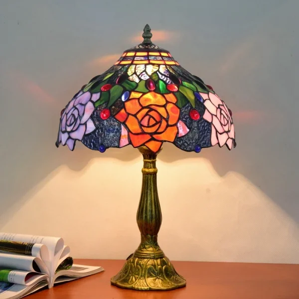 lampe à poser vintage style Tiffany