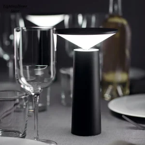 Lampe de table à poser rechargeable