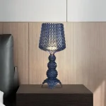 Lampe design italien noire