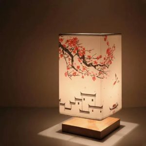 Lampe à poser zen style Japonais