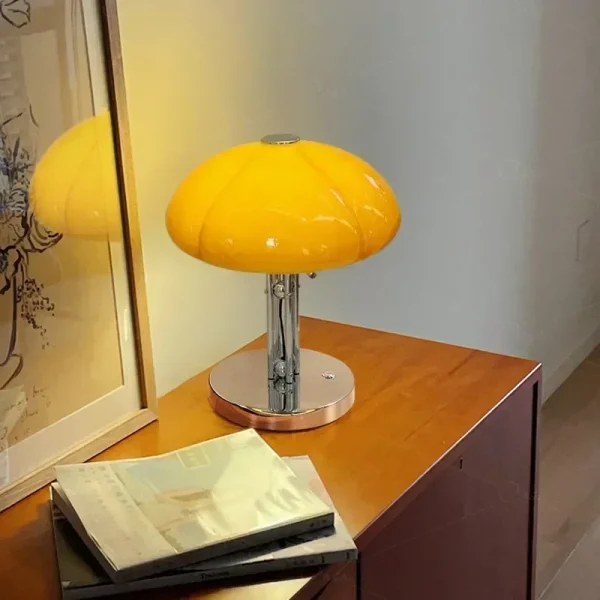 Lampe à poser moderne créative champignon