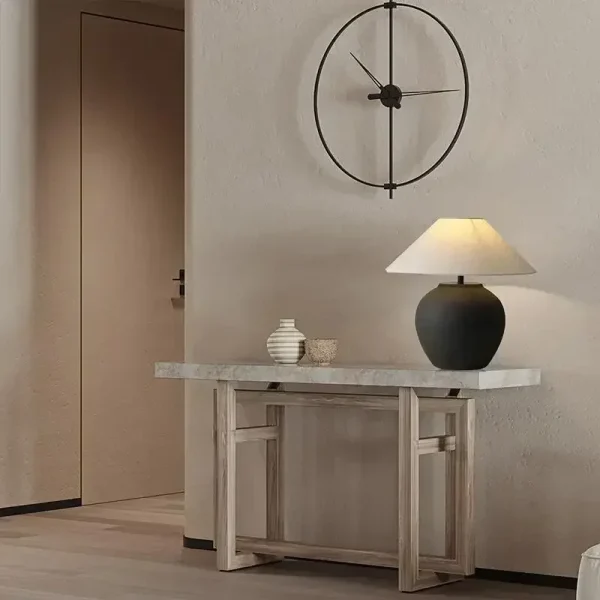 Lampe de table vintage en céramique