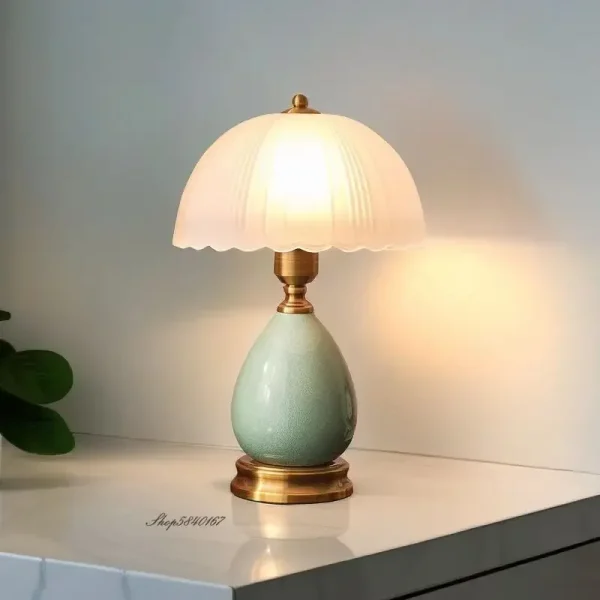 Lampe à poser céramique pour salon