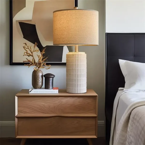 Lampe à poser céramique chambre design