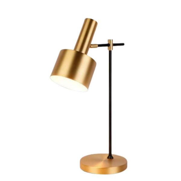 lampe de bureau à poser en laiton