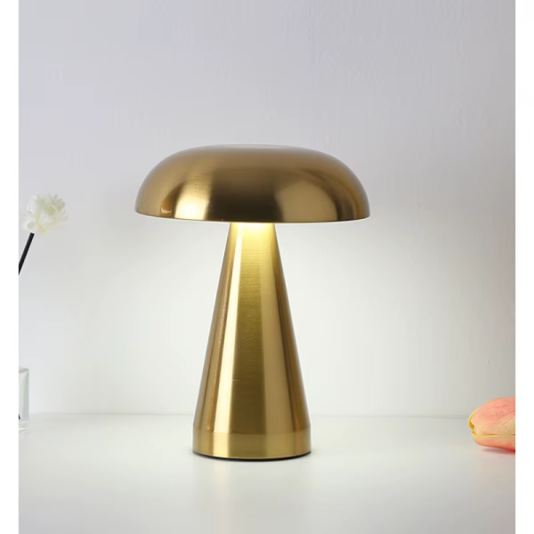 lampe à poser champignon vintage