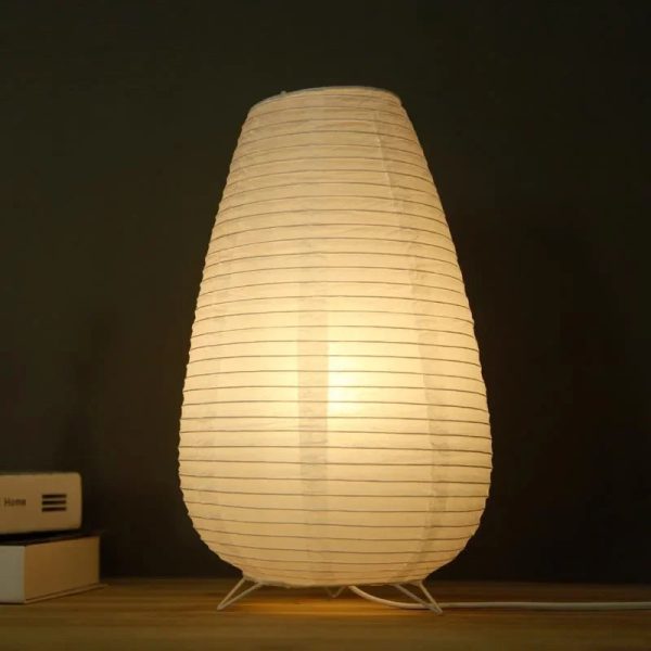 lampe à poser japonaise en papier de riz