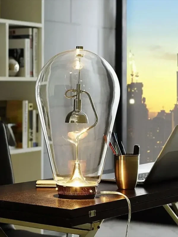 lampe vintage originale de style industrielle