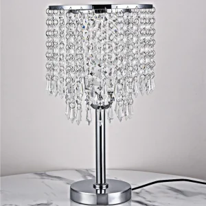 Lampe à poser contemporaine en cristal