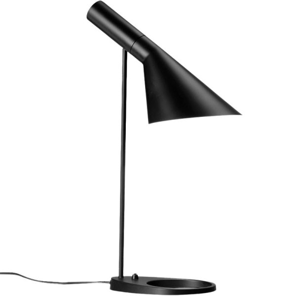 Lampe noire de bureau à poser articulée